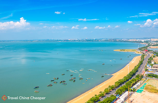 Silver Beach (银色海滩) in Beihai, China