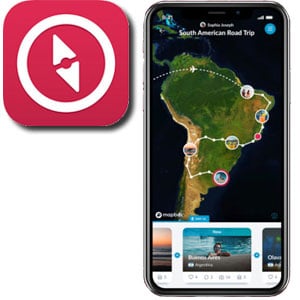 Polarsteps Travel Journal App